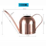 Long Mouth Water Can Stainless Steel Watering Pot Garden Flower Plants Watering Cans 500ML /1000ML Kettle Gardening Tool 16