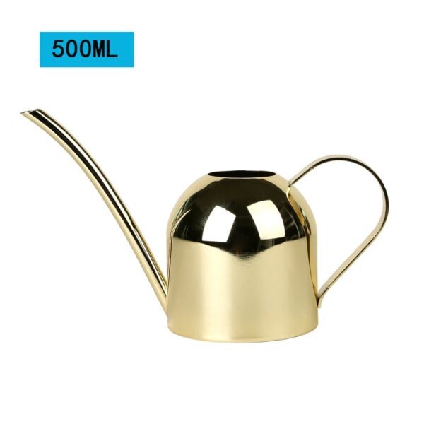 Long Mouth Water Can Stainless Steel Watering Pot Garden Flower Plants Watering Cans 500ML /1000ML Kettle Gardening Tool 22