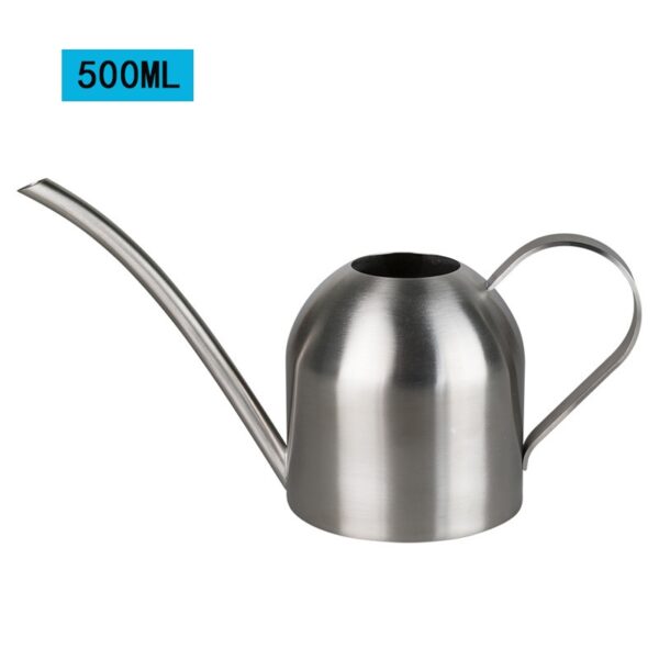 Long Mouth Water Can Stainless Steel Watering Pot Garden Flower Plants Watering Cans 500ML /1000ML Kettle Gardening Tool 23